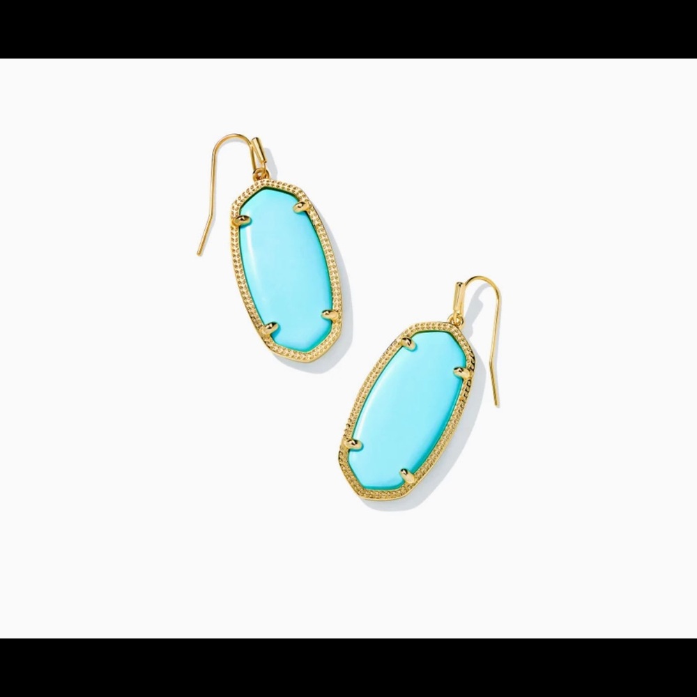 Kendra Scott turquoise earrings